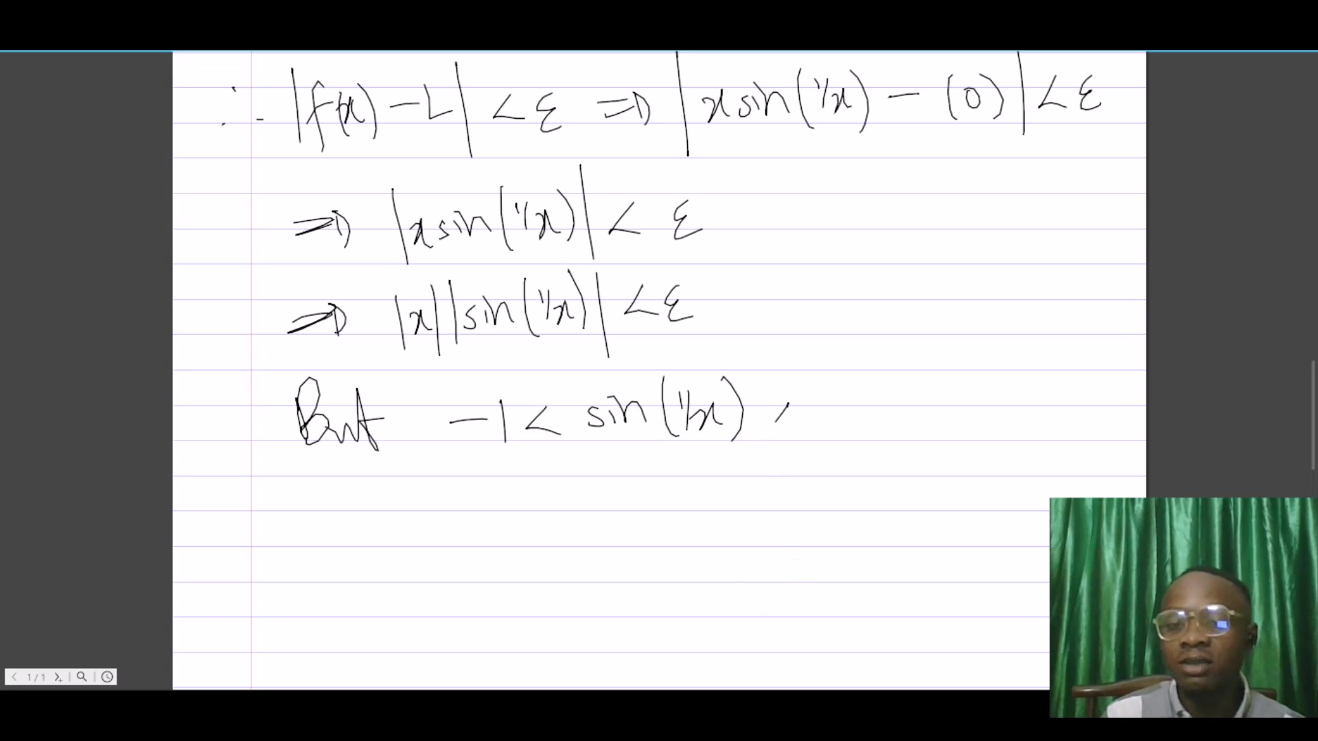 Worked Examples V Lesson 7 Limits Of Functions Definition Limits