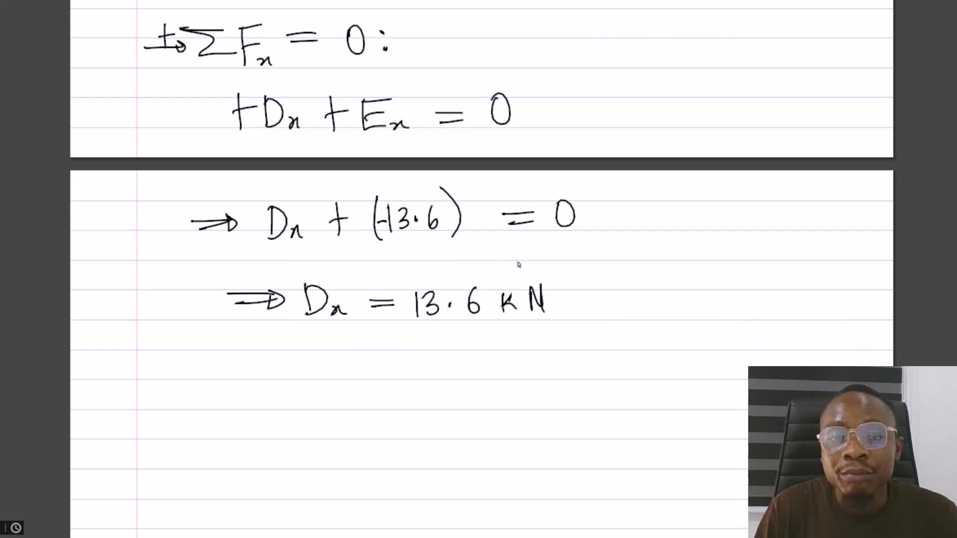Worked examples (3) - Frames | Analysis of Structures - Engineering ...