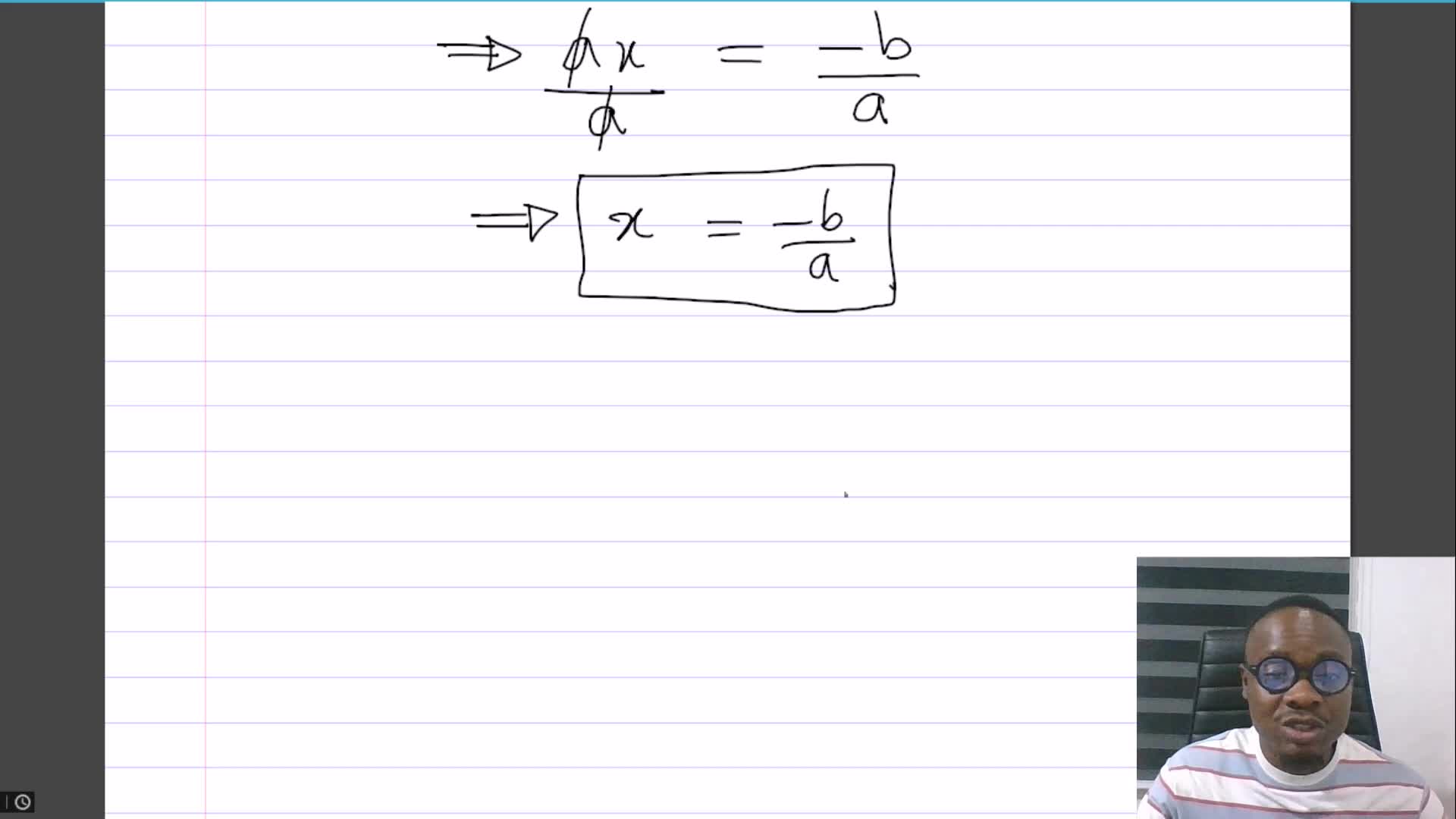 Procedure - Equations in One Unknown | Operations with Real Numbers ...