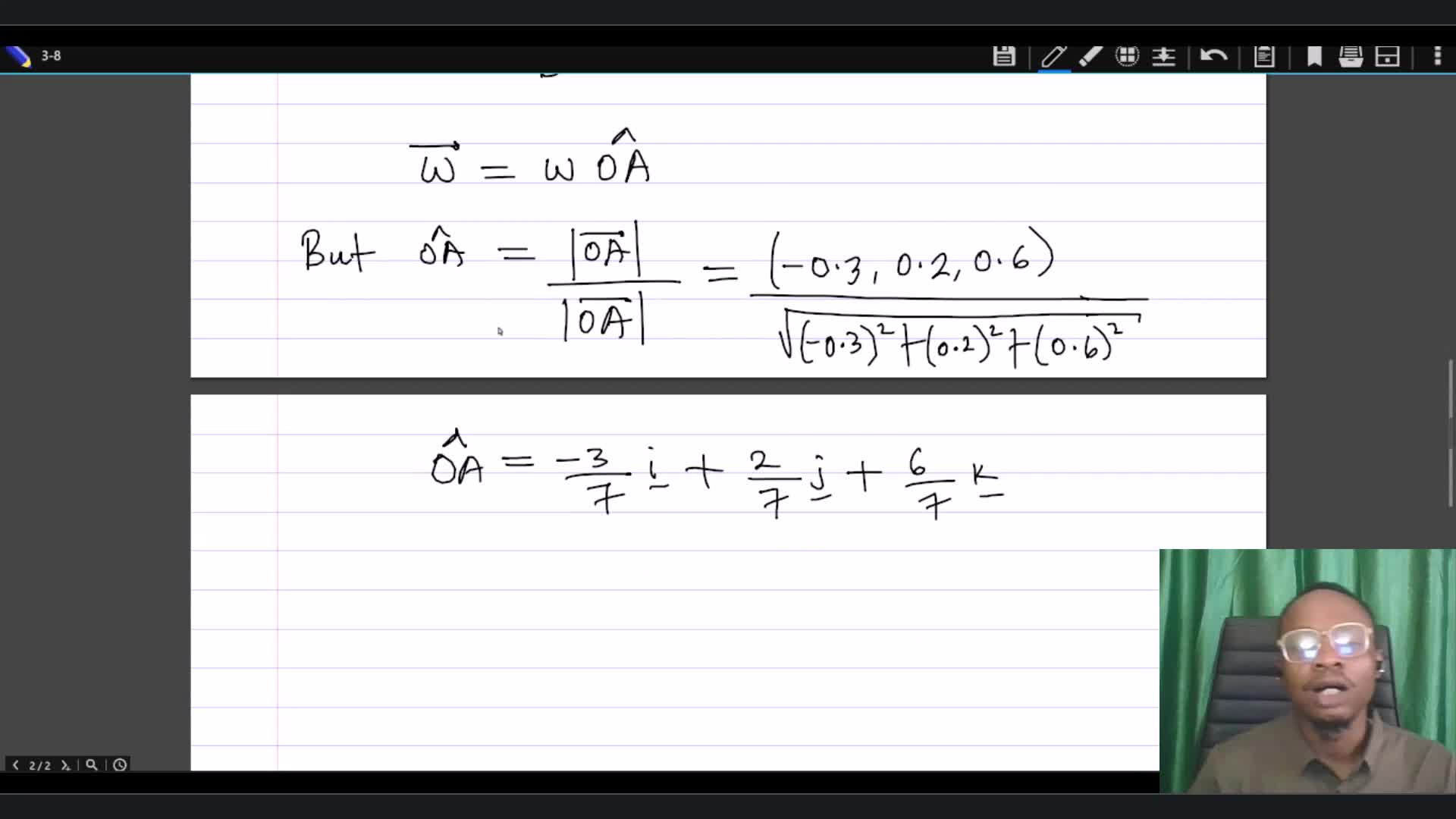 Worked examples (5) - Rotation About a Fixed Axis (2) | 2D Kinematics ...