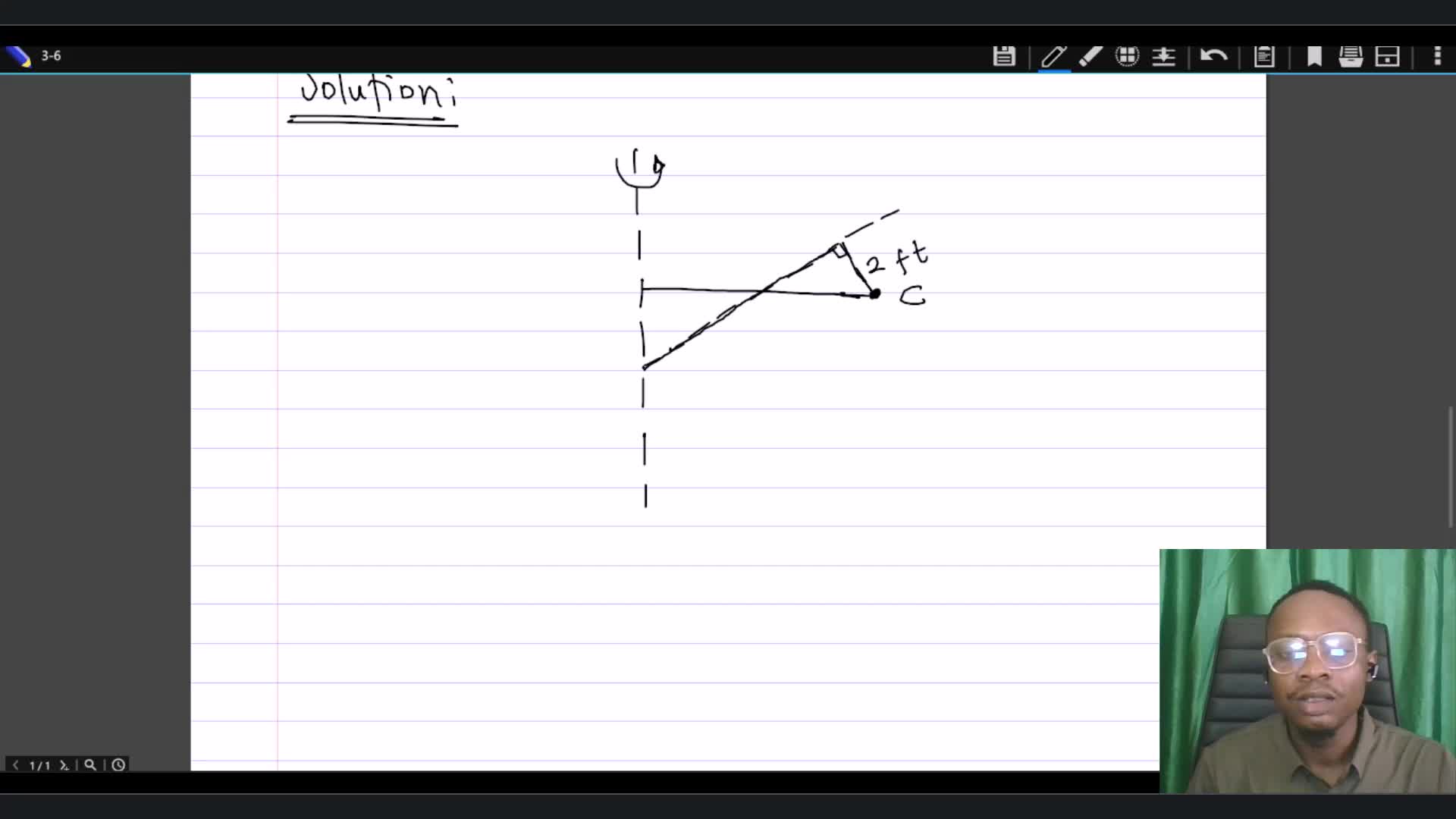 Worked examples (3) - Rotation About a Fixed Axis (2) | 2D Kinematics ...