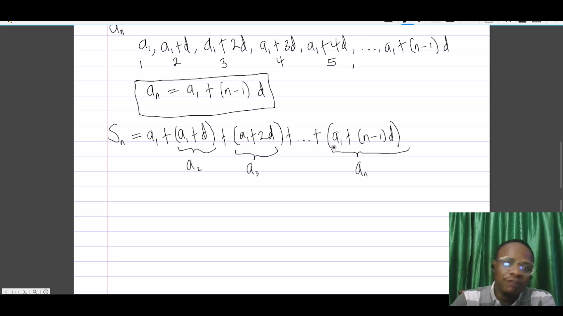 Arithmetic progressions - Progressions | Convergence of Infinite ...