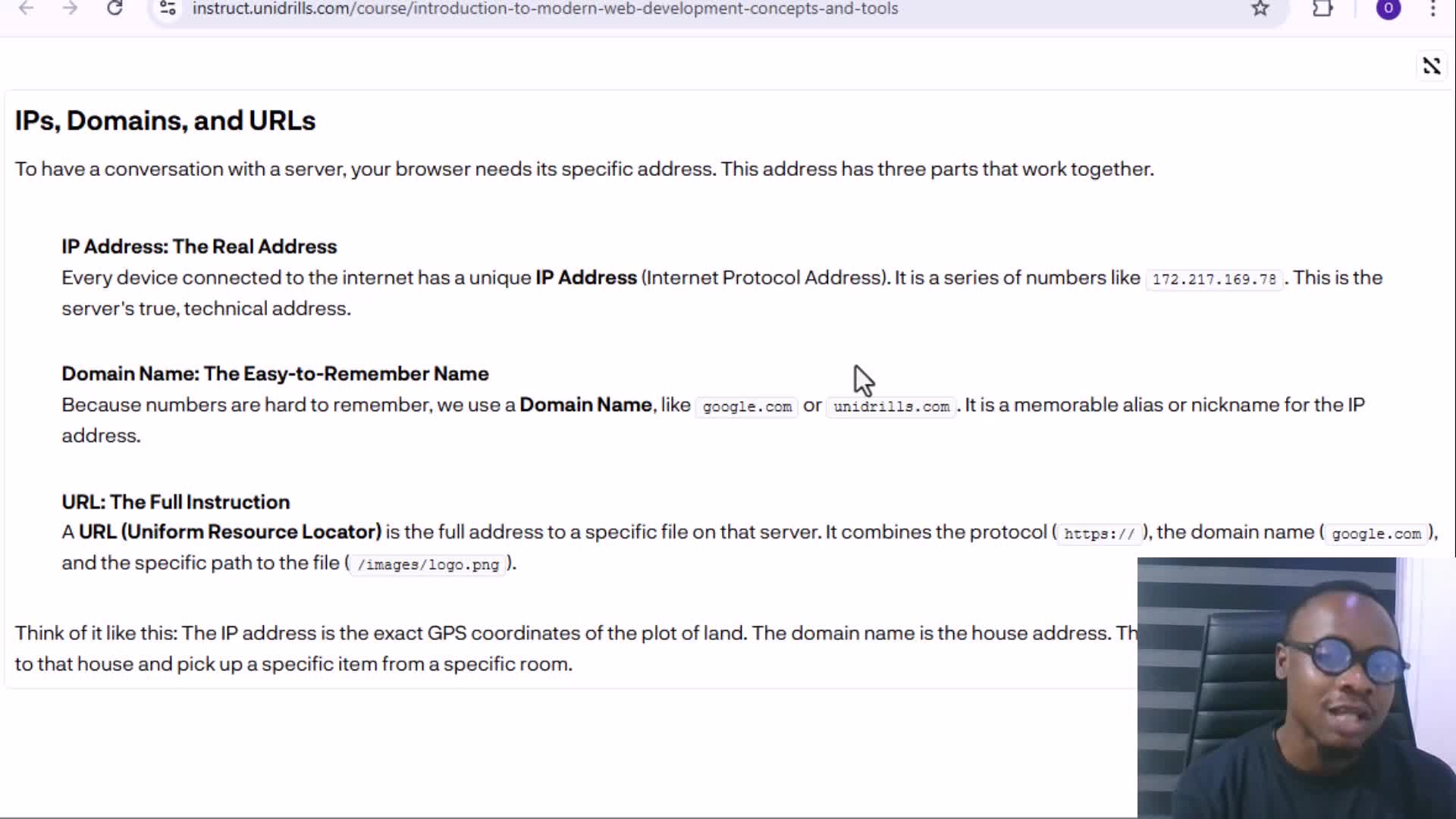 IPs, domains and URLs - How the Web Works | An Introduction to Modern ...
