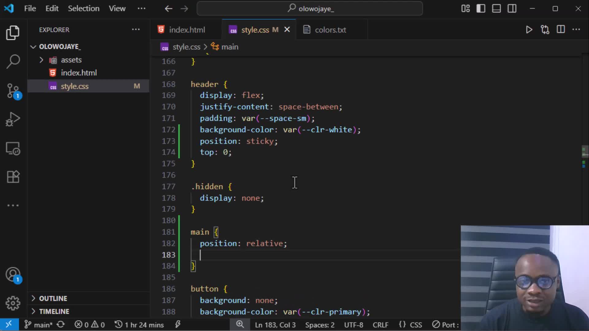 Stacking context - Element Context | CSS Foundations: Style Your First ...