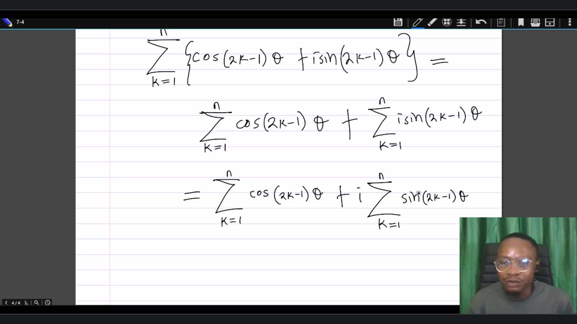 Worked examples (2) - Trigonometric Functions | Complex Numbers