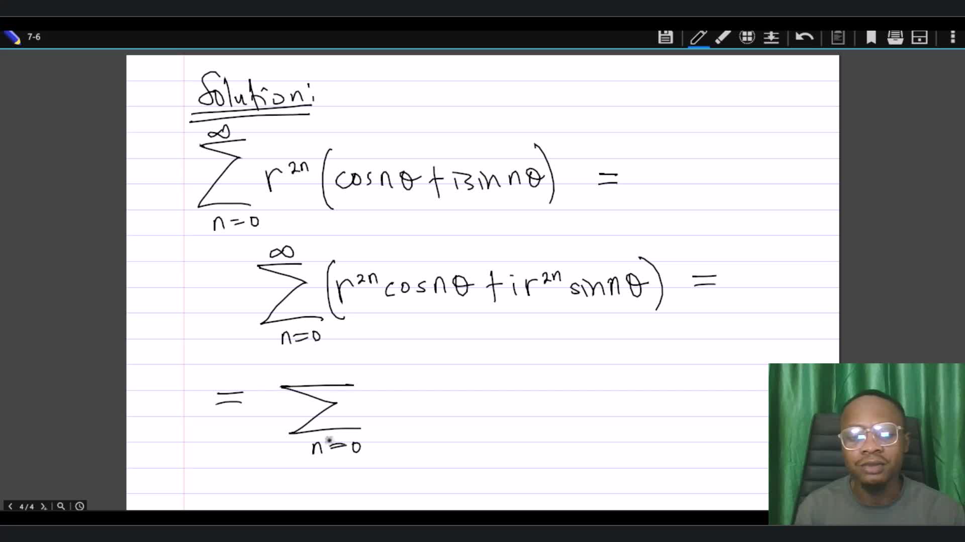 Worked examples (4) - Trigonometric Functions | Complex Numbers